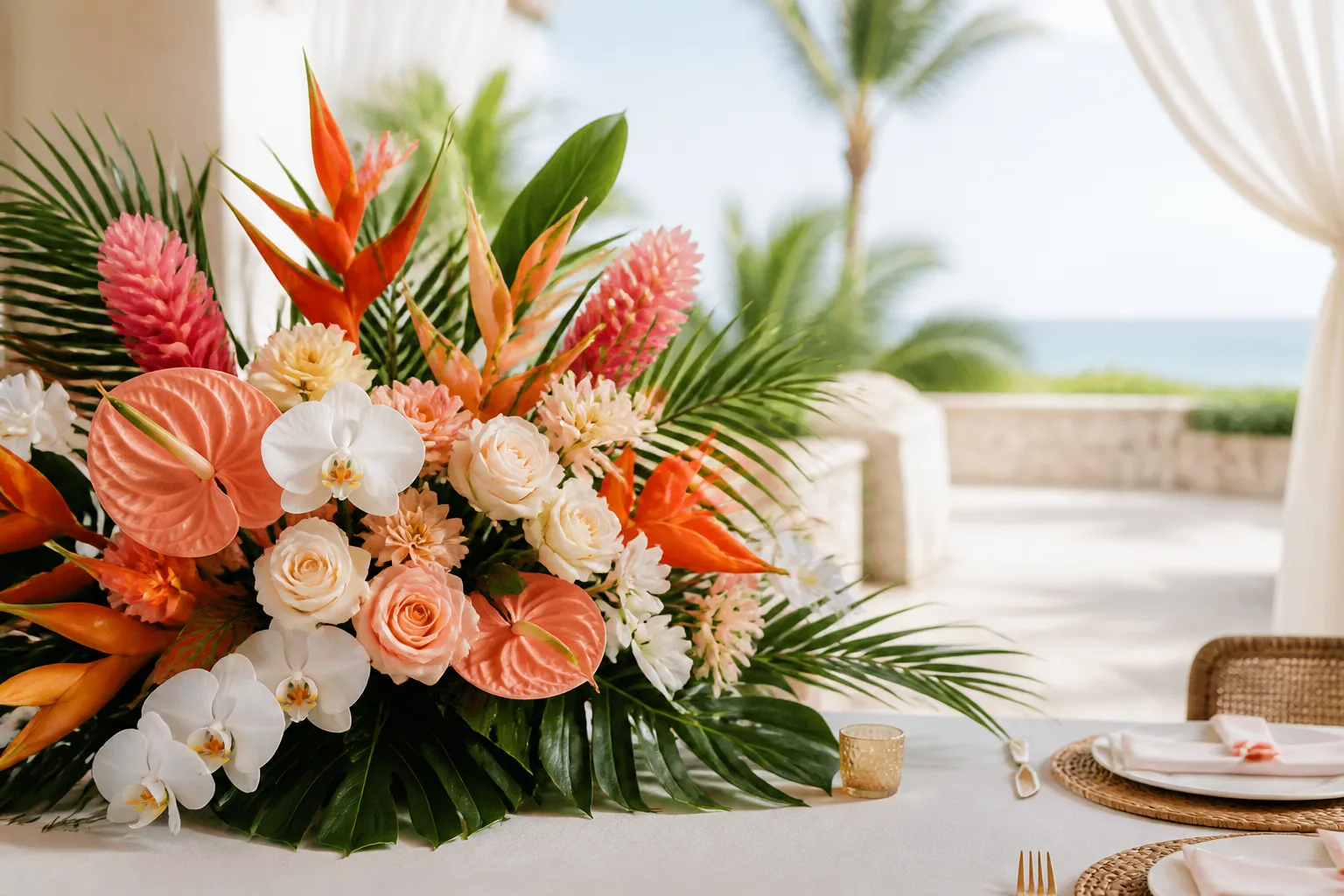 Custom floral arrangement